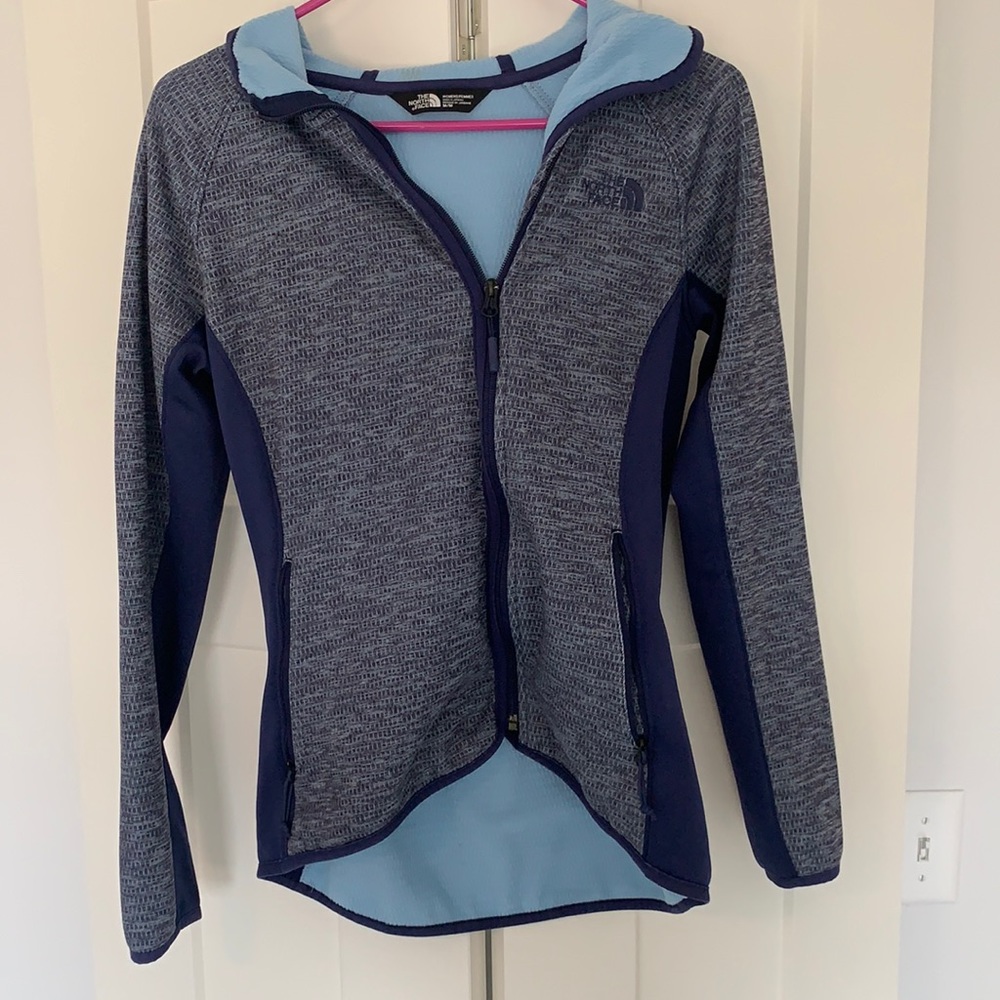 The North Face  full zip sweatshirt